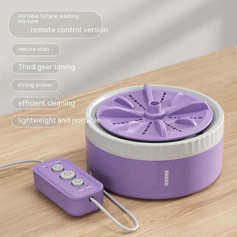 Mini Washing Machine Small Ultrasonic Turbine