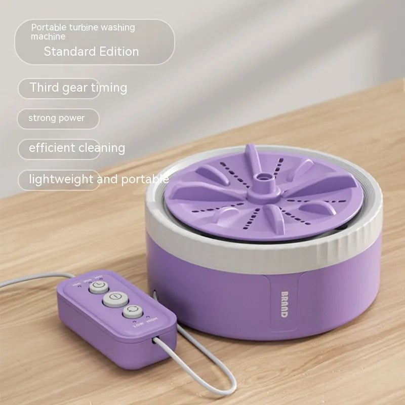 Mini Washing Machine Small Ultrasonic Turbine